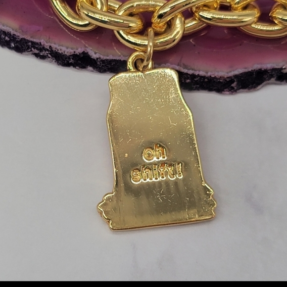 NWOT Lilly Pultzier 💖 Charm Bracelet with 6 charms!! ADORBS! - Picture 7 of 15